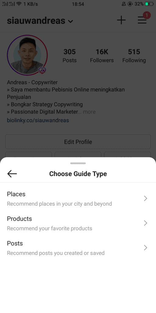 instagram guide