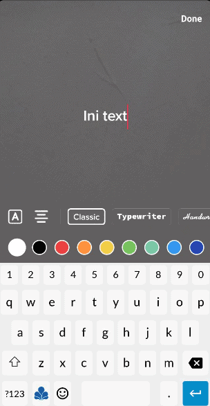 tulisan di video tiktok