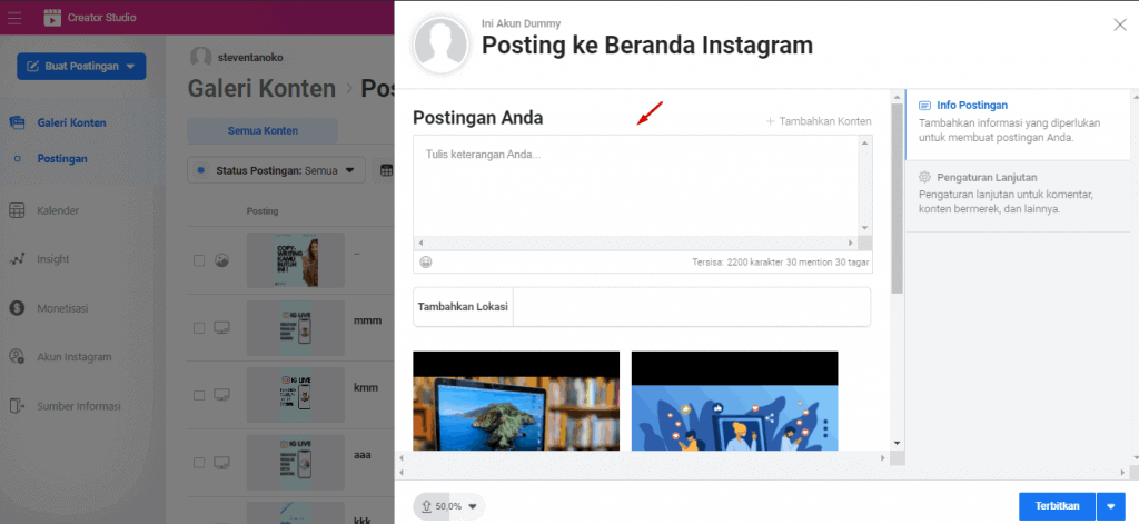 facebook creator studio