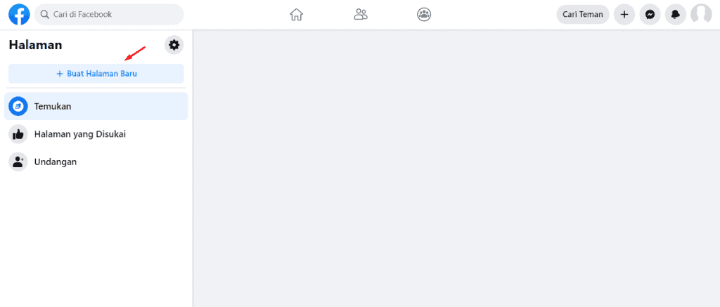halaman facebook