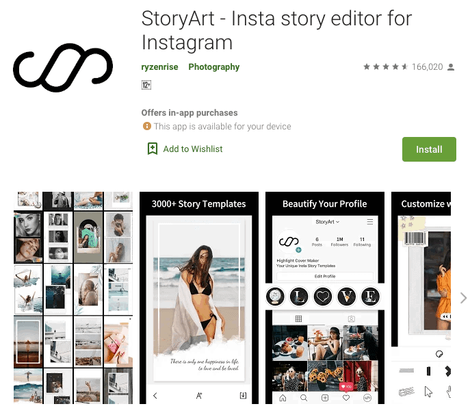 storyart desain instagram story