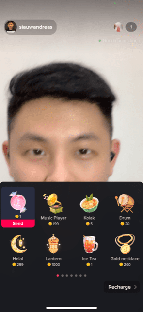 live tiktok