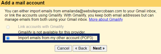 import emails