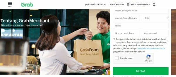 6 Tahap Cara Daftar GrabFood Dan Persyaratannya, Lengkap!