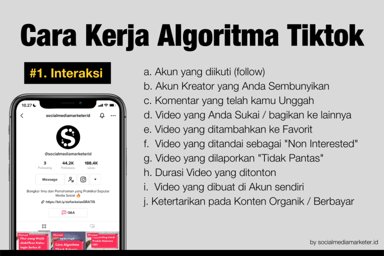 Cara Kerja Algoritma Tiktok 2022 (dan Cara Manfaatinnya)