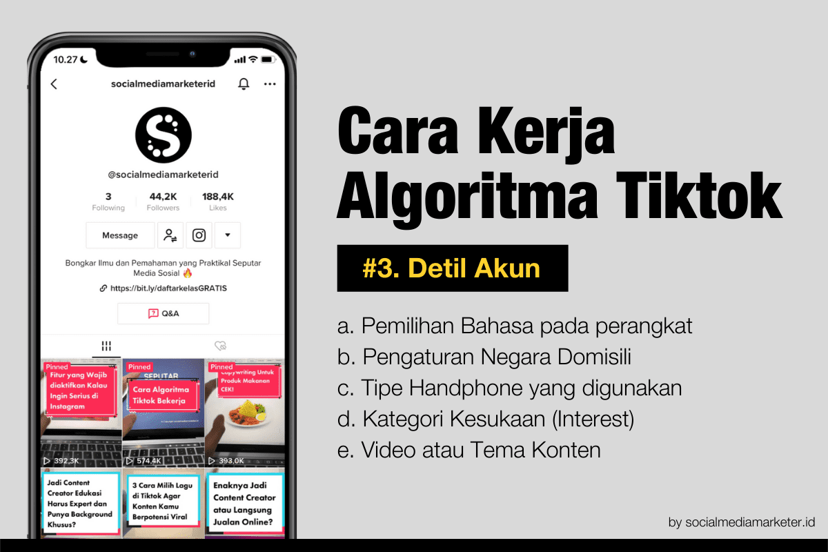 Cara Kerja Algoritma Tiktok 2022 (dan Cara Manfaatinnya)