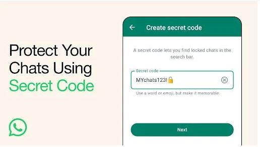 whatsapp locks code