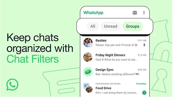 whatsapp chat filter