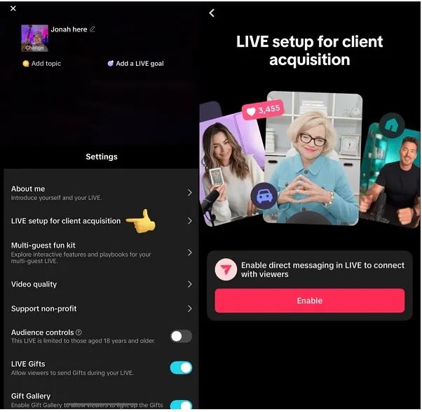 Tiktok Buka Opsi Aktivasi Tiktok DM di Live Streaming