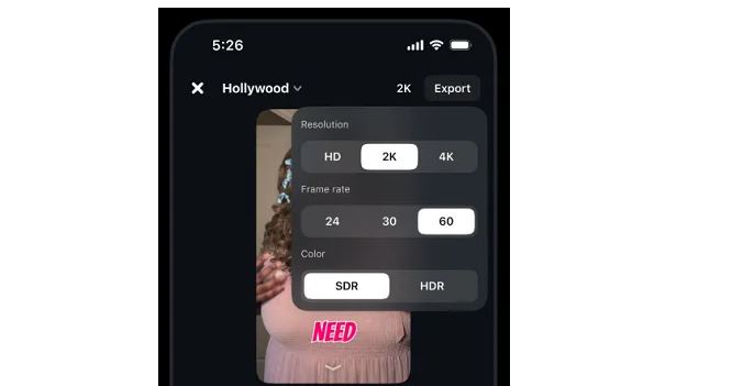 edit tambah fitur video crop dan meningkatkan kualitas video