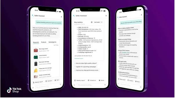 Tiktok Tambah Fitur AI Asisten Untuk Penjual