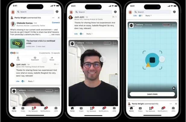 opsi iklan video Linkedin