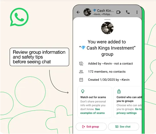 Meta Perbarui Peringatan Penipuan di WhatsApp