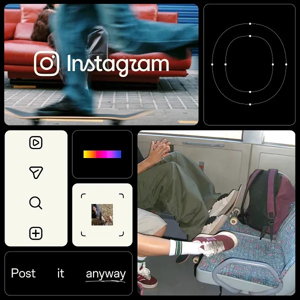 tampilan baru Instagram