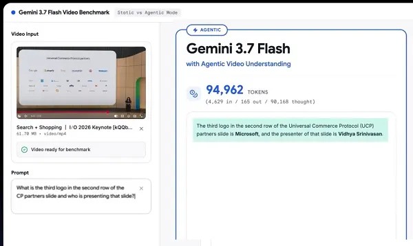 google agentic video