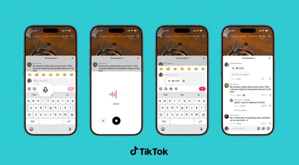 Tiktok Menambah Fitur Komentar dengan Polling dan Fitur Suara